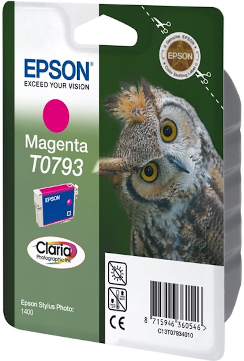 Epson T0793 - Inktcartridges / Magenta