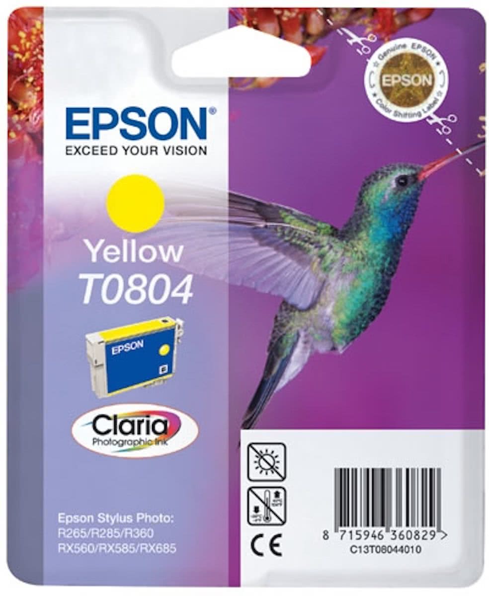 Epson T0804 - Inktcartridge Geel