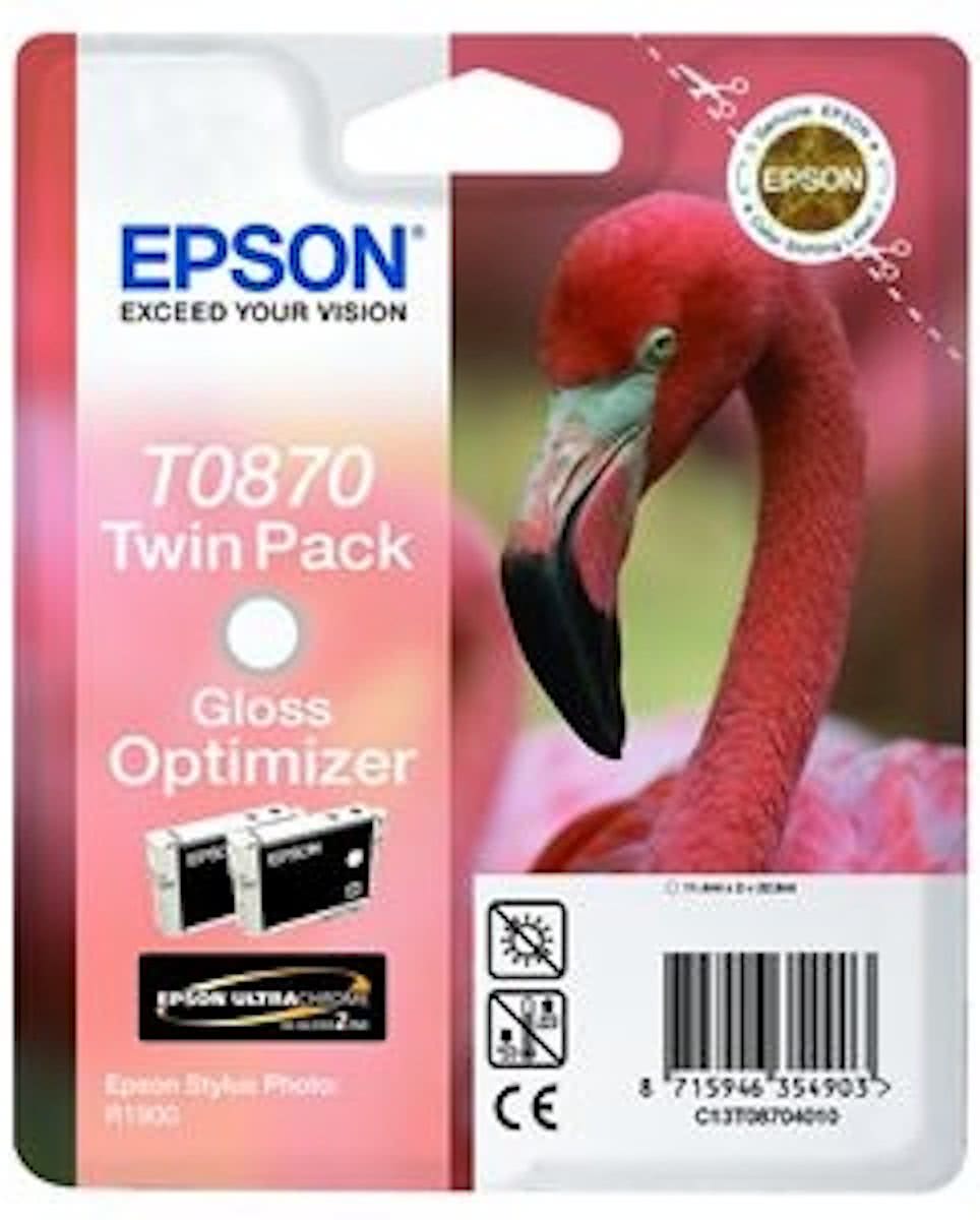 Epson T0870 - Inktcartridge / Gloss