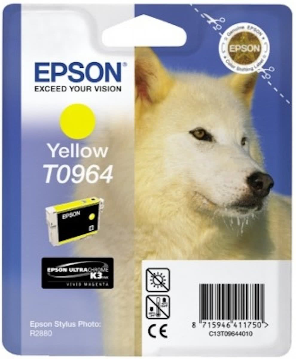 Epson T0964 - Inktcartridge / Geel