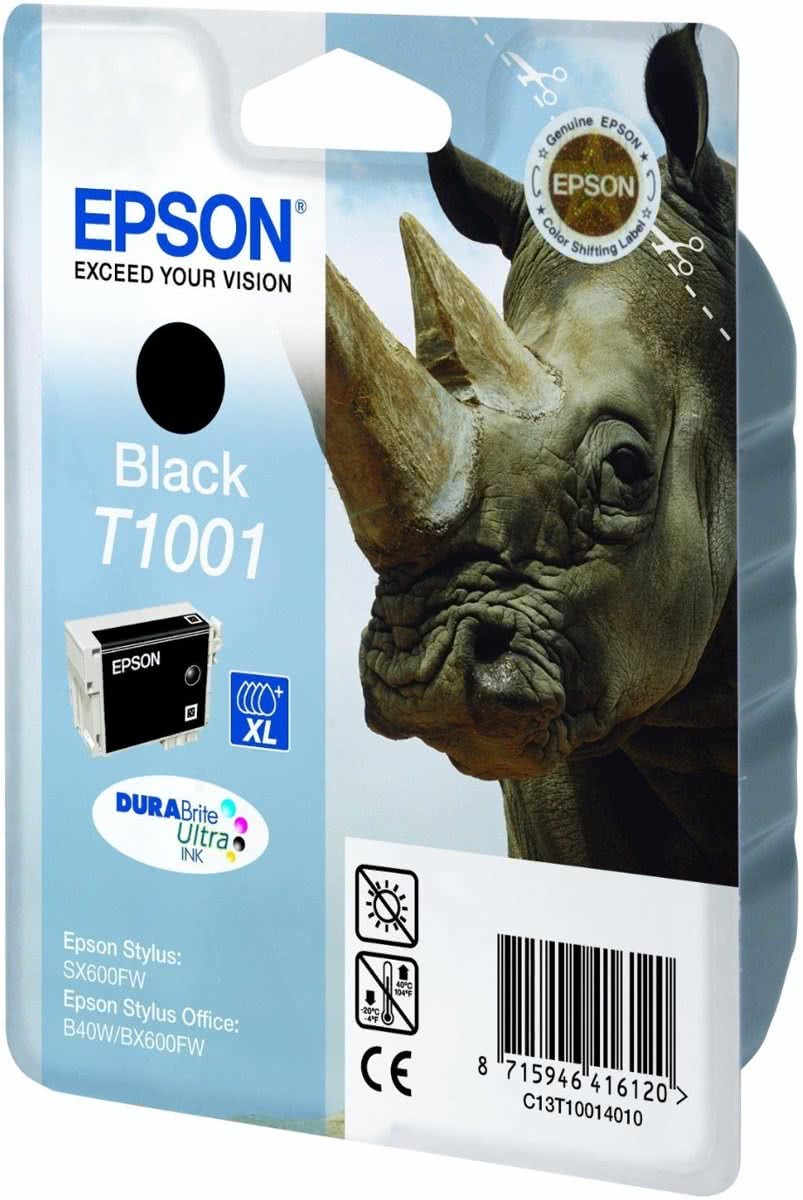 Epson T1001 - Inktcartridge / Zwart