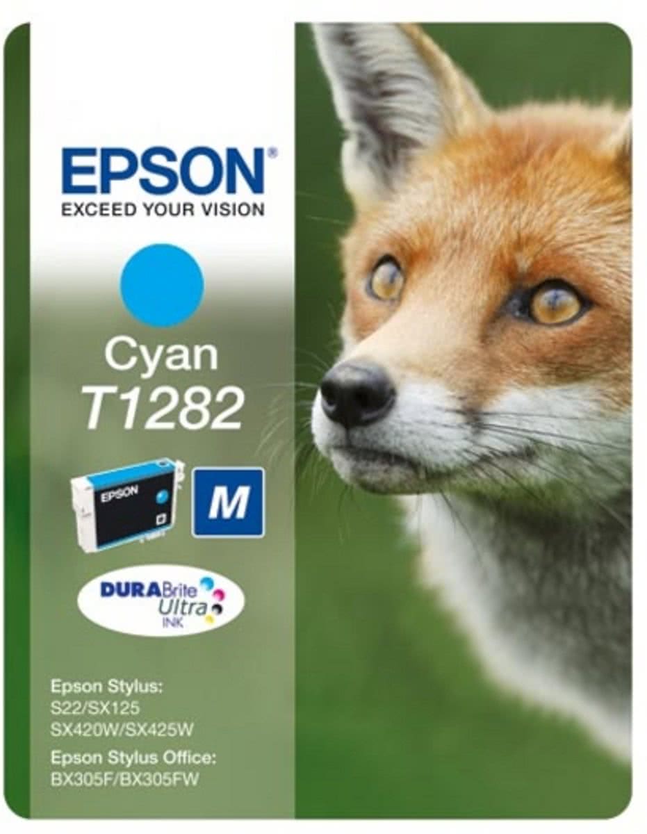 Epson T12824011 inktcartridge - Cyaan