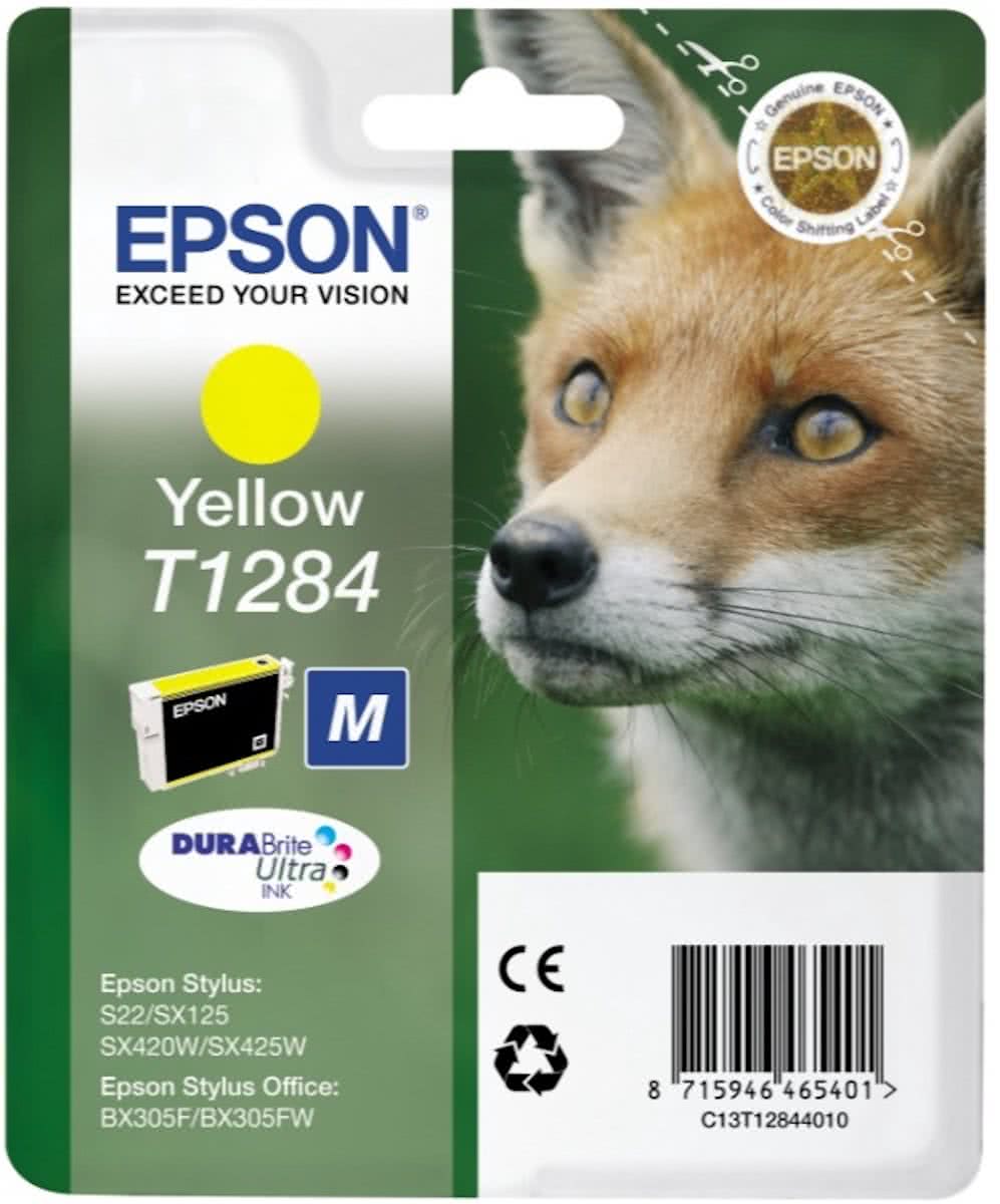 Epson T1284 - Inktcartridge / Geel