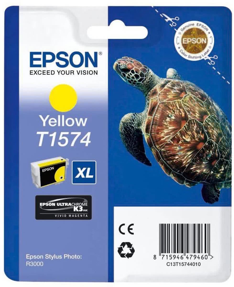 Epson T1574 - Inktcartridge / Geel