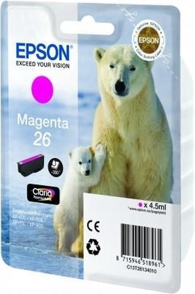 Epson T261340 Origineel Rood 4,7ml