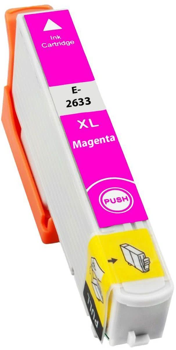 Epson T2633 Magenta + Chip (huismerk)