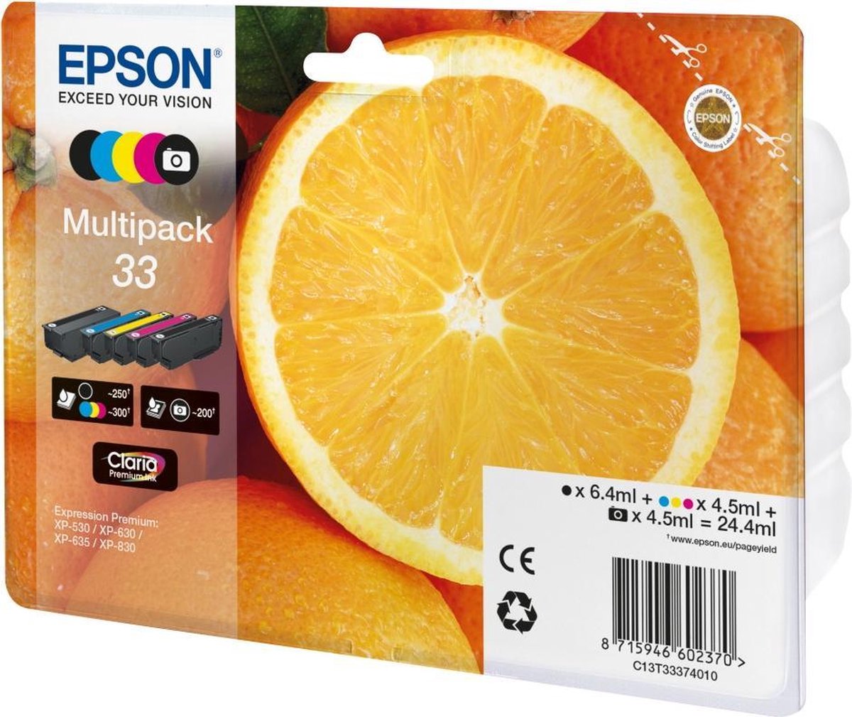 Epson T33 Multipack Origineel (5)