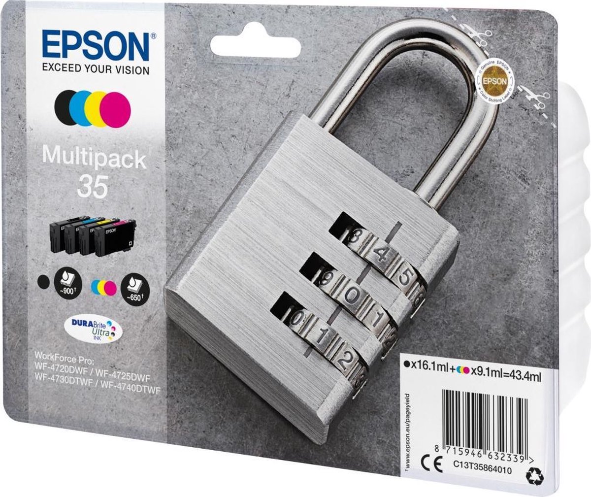 Epson T35 Multipack Origineel (4)