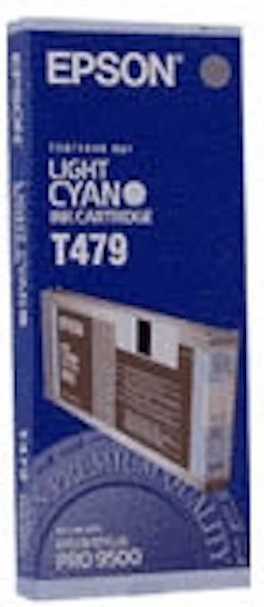 Epson T479011 - Inktcartridge / Licht Cyaan