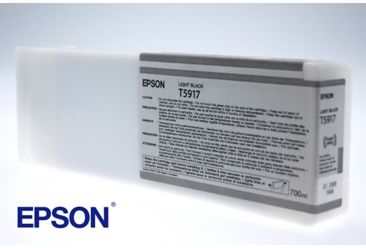 Epson T5917 - Inktcartridge / Foto Licht Zwart