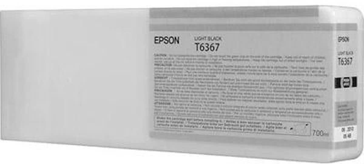 Epson T6367 - Inktcartridge / Licht Zwart