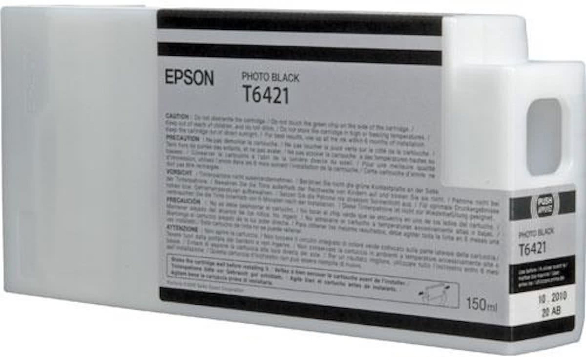 Epson T642100 Fotocartridge / Zwart