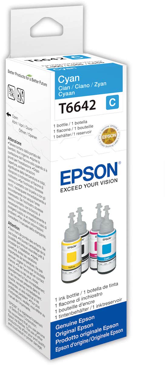 Epson T6642 - Inktcartridge / Cyaan