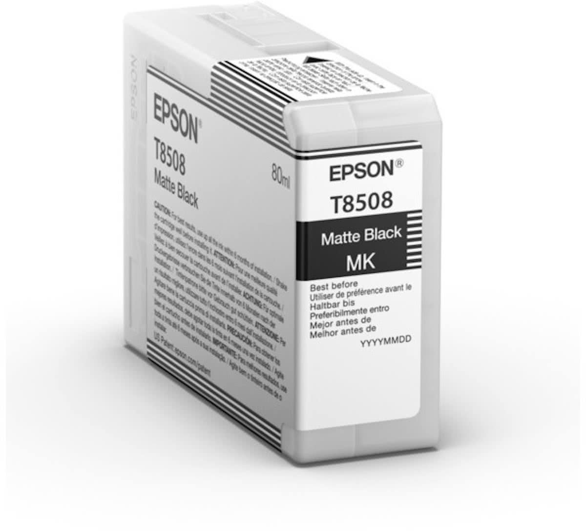 Epson T850800 - Inktcartridge / Zwart