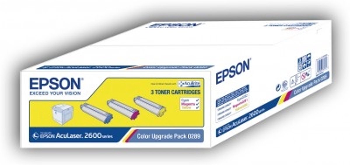 Epson Toner Upgrade (cyaan, magenta, geel) S050289