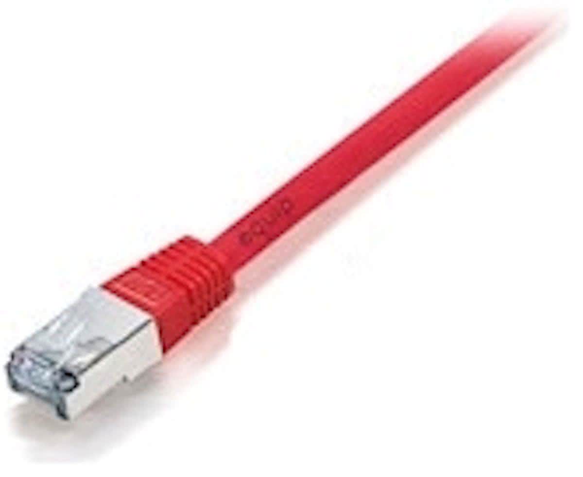 Equip Cat.5e SF/UTP 0.25m 0.25m Cat5e SF/UTP (S-FTP) Rood netwerkkabel