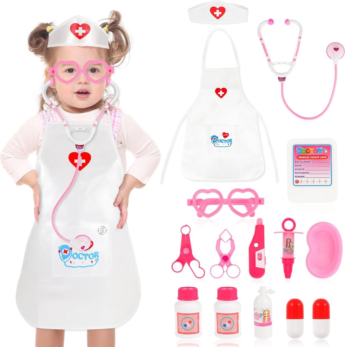   Dokterset Speelgoed - Doktersset - Speelgoed Doktersset - Dokterskoffer - Rollenspel - Cadeau