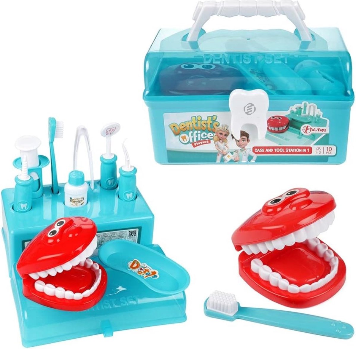 Equivera Dokterset Speelgoed - Doktersset - Speelgoed Doktersset - Dokterskoffer - Rollenspel - Cadeau