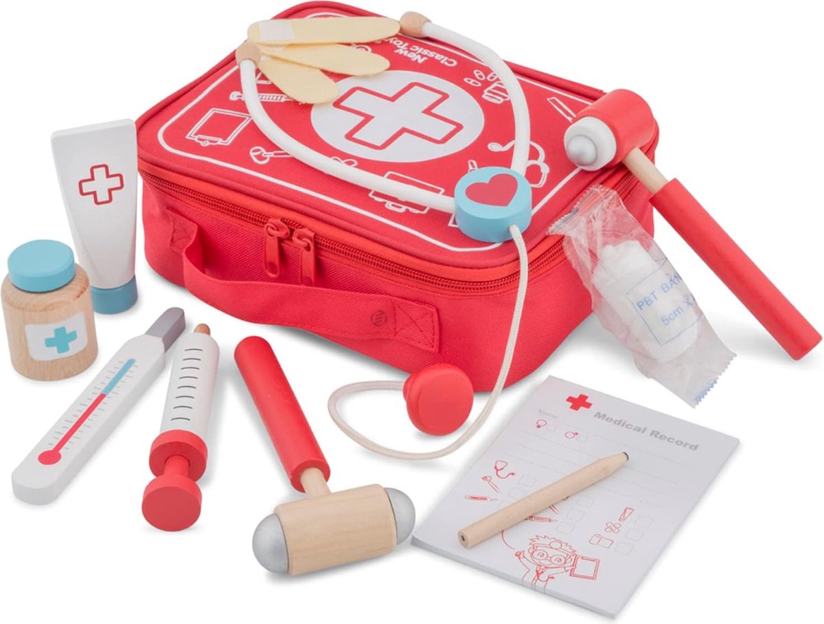   Dokterset Speelgoed - Doktersset - Speelgoed Doktersset - Dokterskoffer - Rollenspel - Cadeau