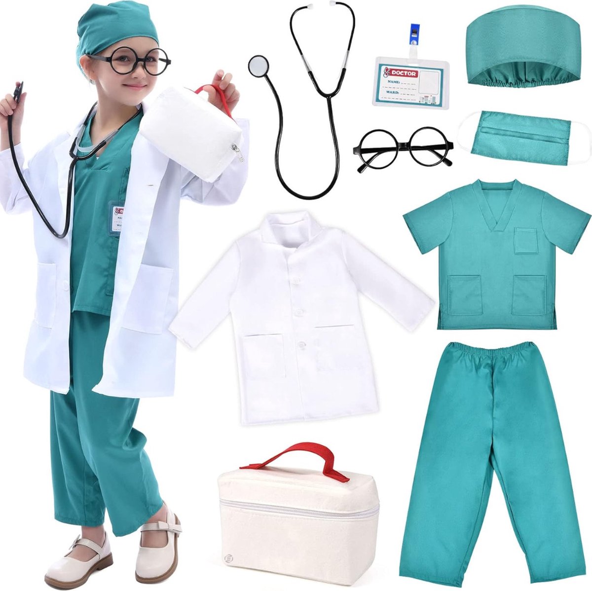   Dokterset Speelgoed - Doktersset - Speelgoed Doktersset - Dokterskoffer - Rollenspel - Cadeau