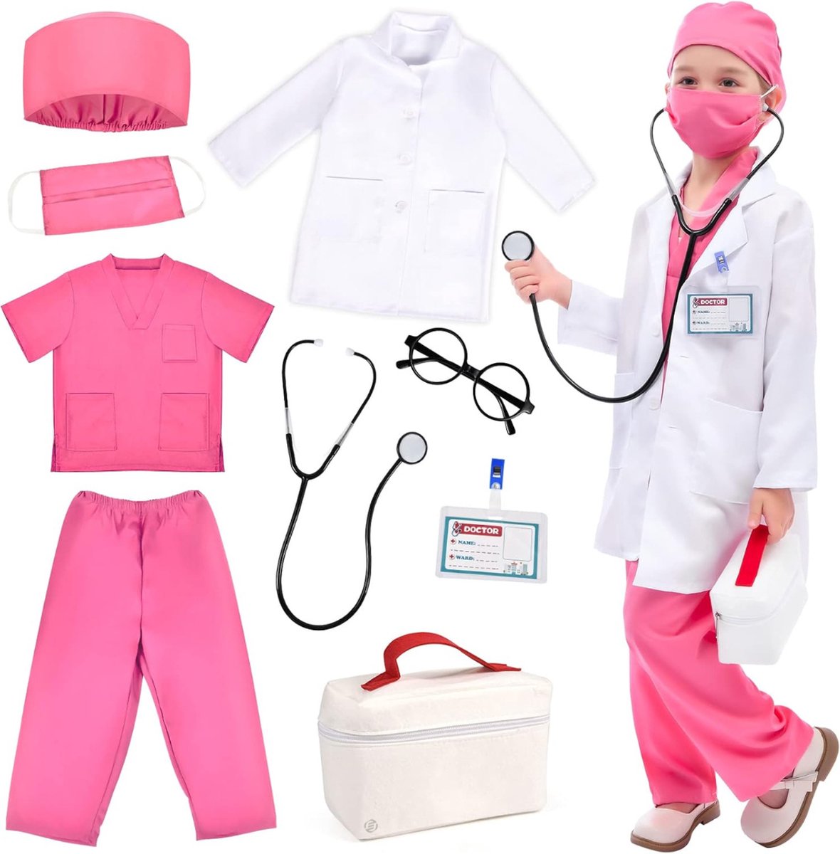   Dokterset Speelgoed - Doktersset - Speelgoed Doktersset - Dokterskoffer - Rollenspel - Cadeau