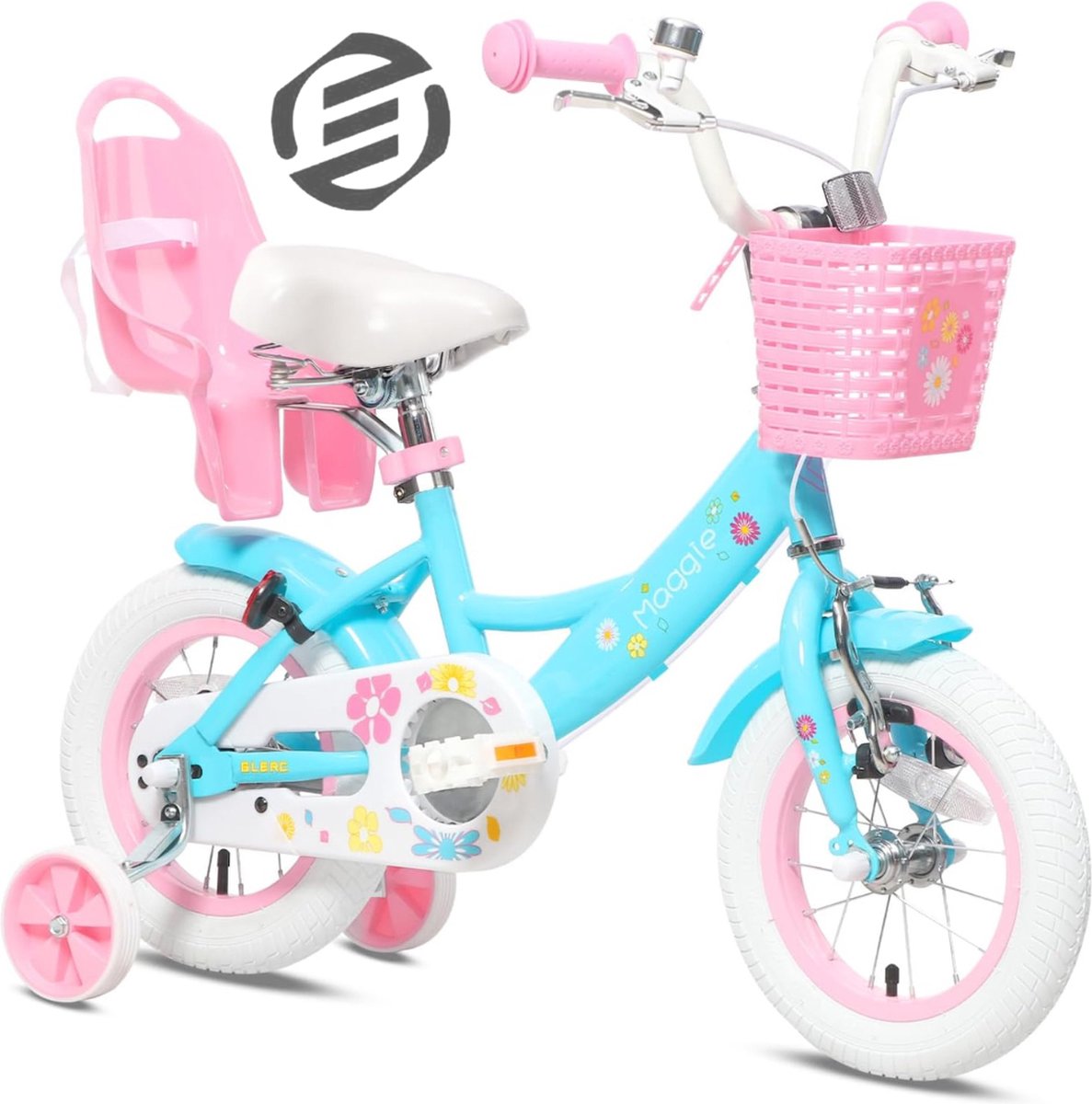   Fietszitje Pop - Poppenzitje Fiets - Fietsstoeltje Pop - Poppenzitje - Poppenzitje Voor Kinderfiets