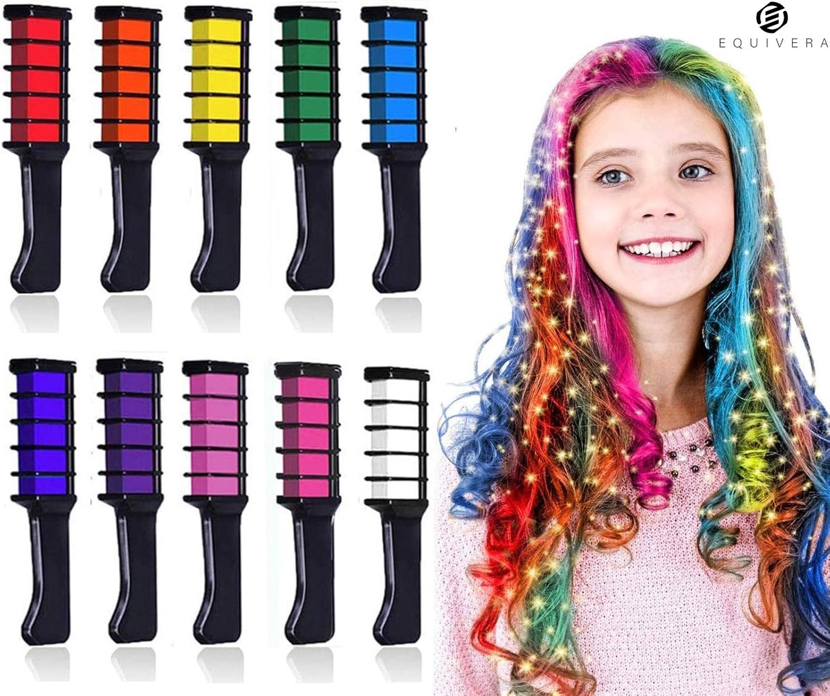   Haarkrijt - Haarkrijt Voor Kinderen - Hair Chalk - Haar Krijt - Cadeau voor Kinderen