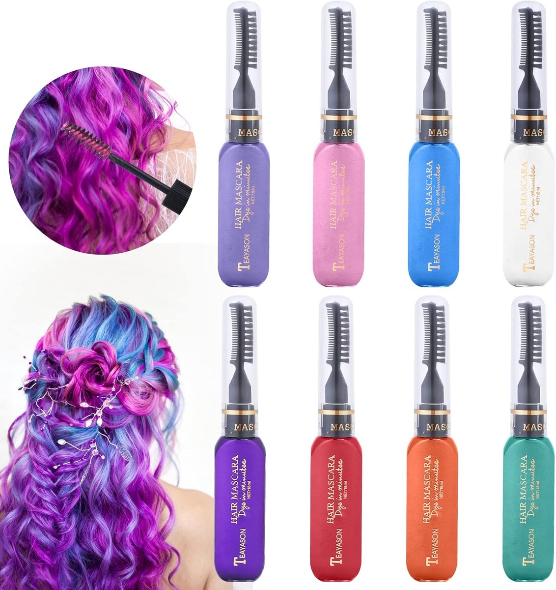   Haarkrijt - Haarkrijt Voor Kinderen - Hair Chalk - Haar Krijt - Cadeau voor Kinderen