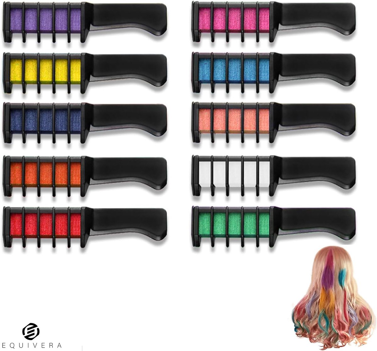   Haarkrijt - Haarkrijt Voor Kinderen - Hair Chalk - Haar Krijt - Cadeau voor Kinderen