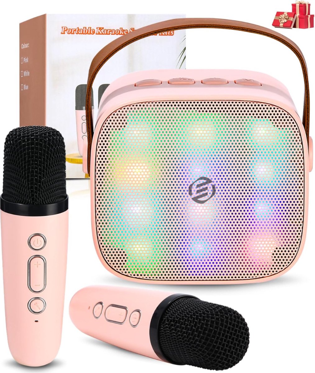  Karaoke Set voor Kinderen en Volwassenen -   - Karaoke Set -  s - Karaoke Set Kinderen Volwassenen - Voor de Leukste Karaoke Avond!