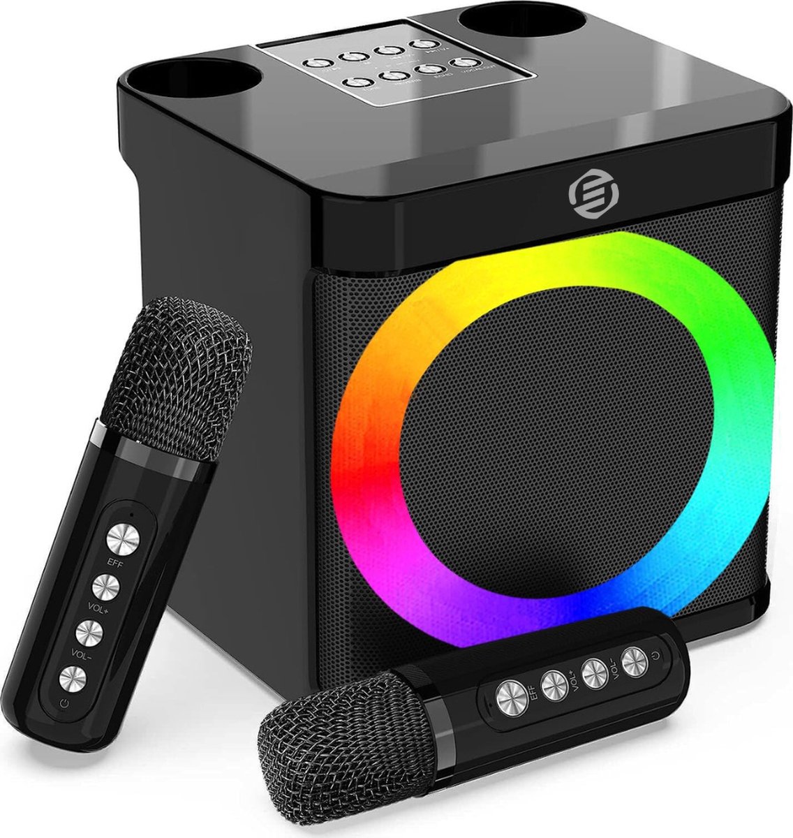   Karaoke Set voor Kinderen en Volwassenen -   - Karaoke Set -  s - Karaoke Set Kinderen Volwassenen - Voor de Leukste Karaoke Avond!