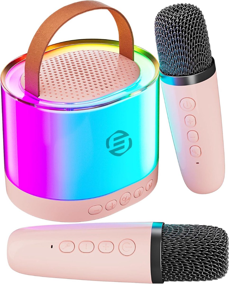   Karaoke Set voor Kinderen en Volwassenen -   - Karaoke Set -  s - Karaoke Set Kinderen Volwassenen - Voor de Leukste Karaoke Avond!