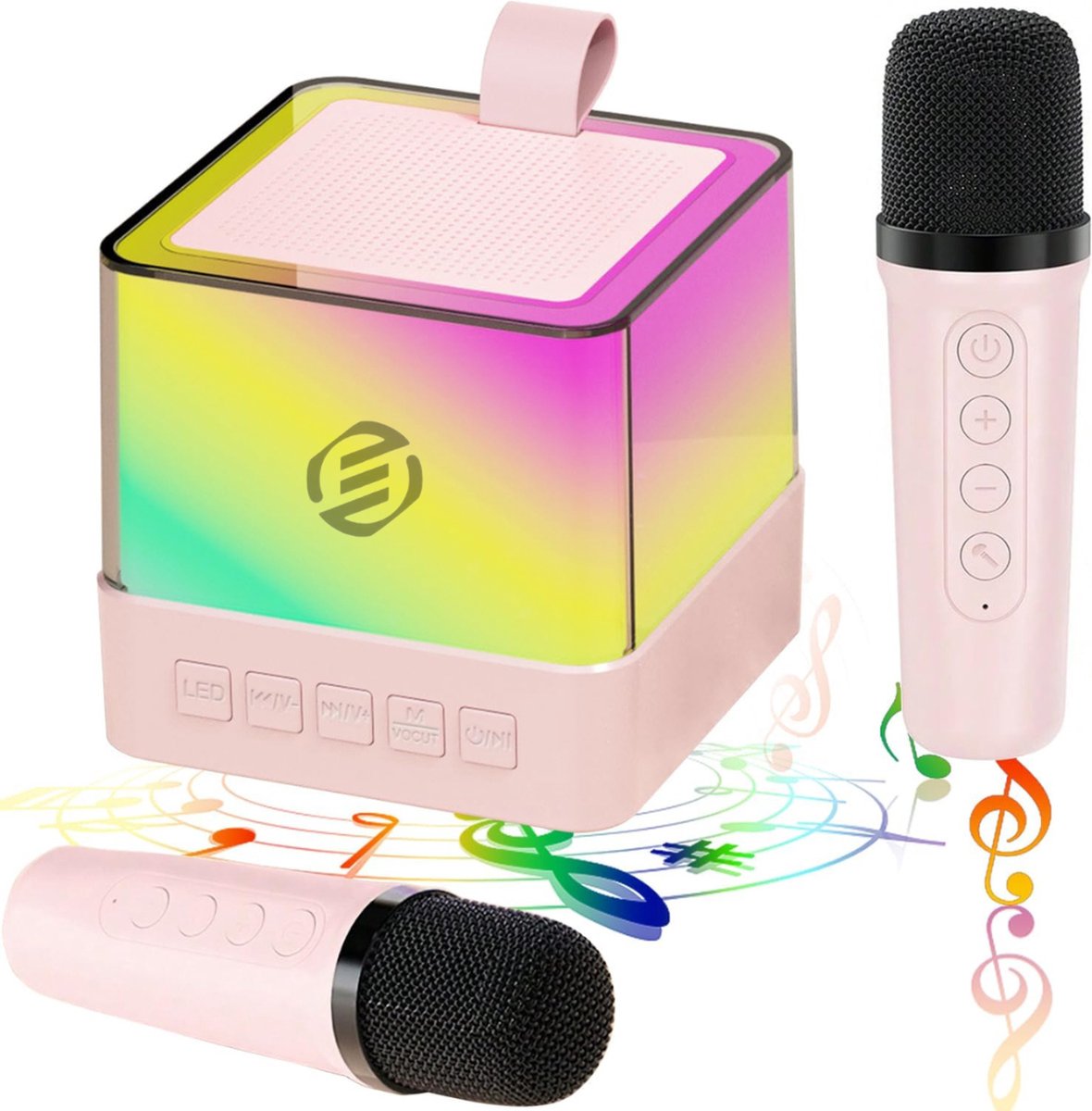   Karaoke Set voor Kinderen en Volwassenen -   - Karaoke Set -  s - Karaoke Set Kinderen Volwassenen - Voor de Leukste Karaoke Avond!