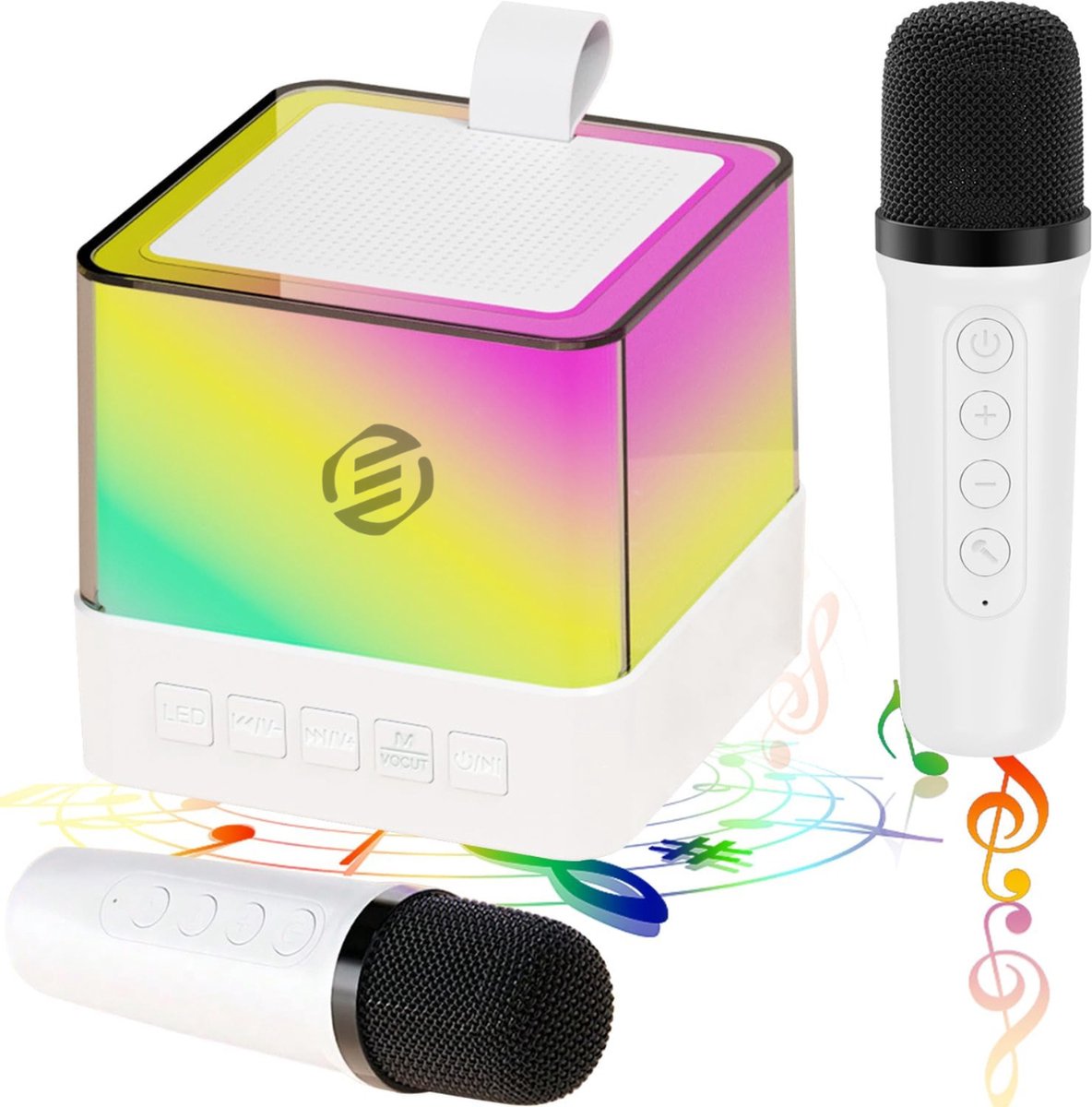   Karaoke Set voor Kinderen en Volwassenen -   - Karaoke Set -  s - Karaoke Set Kinderen Volwassenen - Voor de Leukste Karaoke Avond!