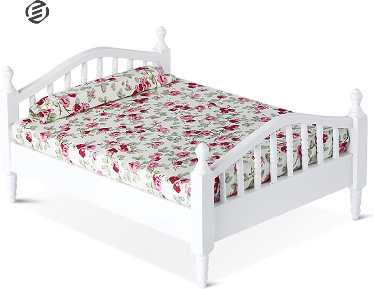   Poppenbed - Poppenbedje - Poppenhuis Meubels - Speelgoed voor Meisjes - Cadeau