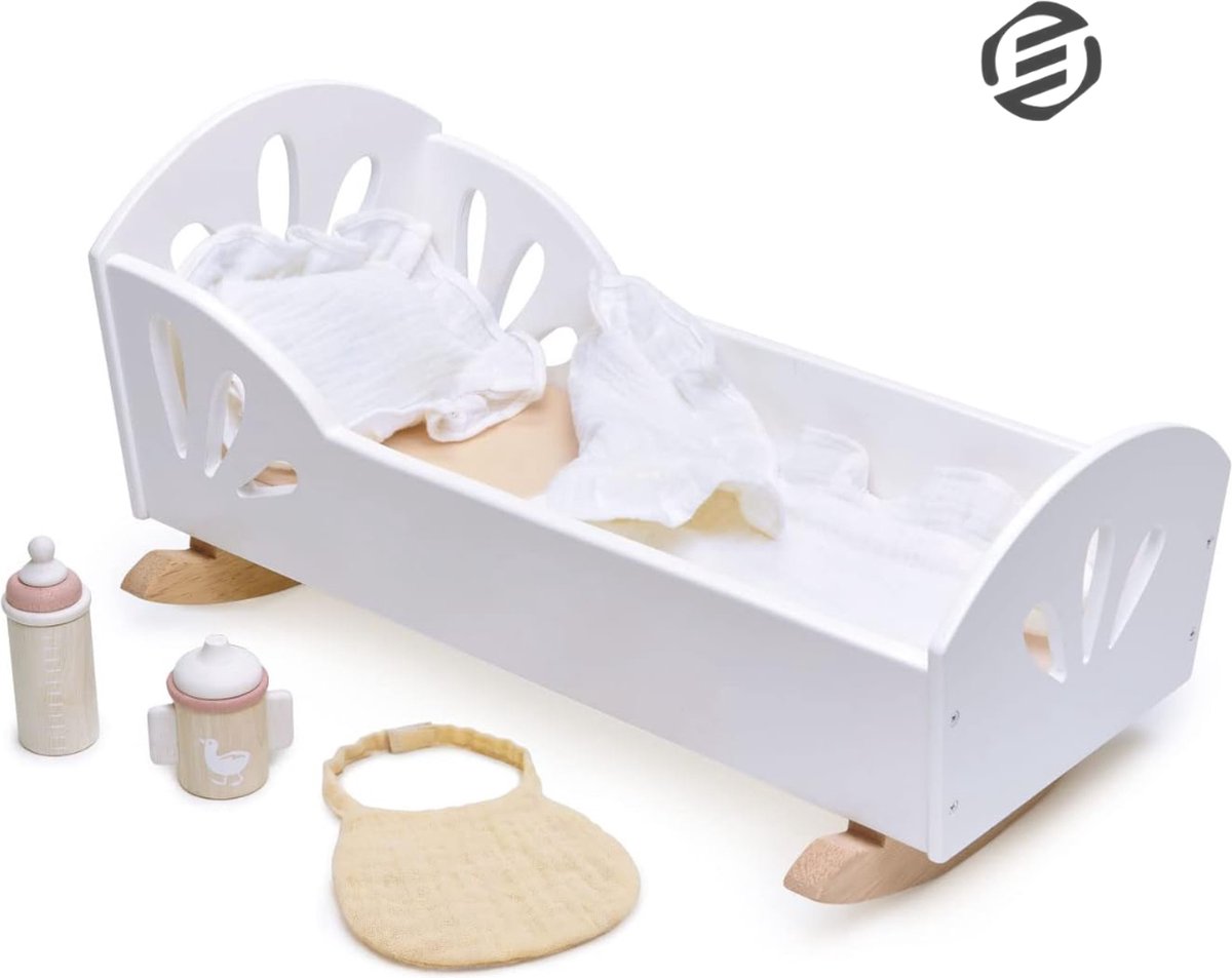   Poppenbed - Poppenbedje - Poppenhuis Meubels - Speelgoed voor Meisjes - Cadeau