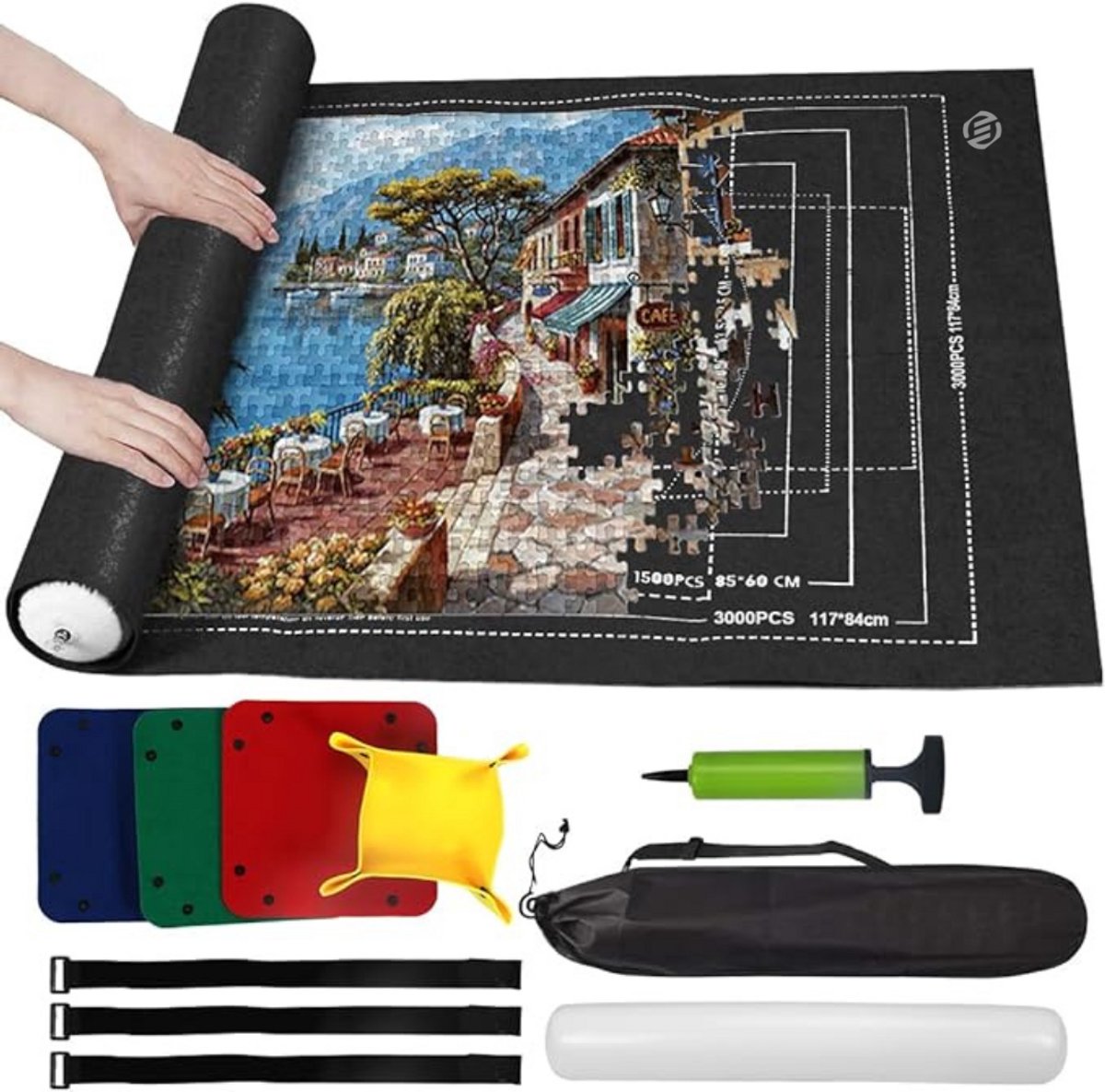   Puzzelmap - Puzzelmap - Puzzel Opbergsysteem -  