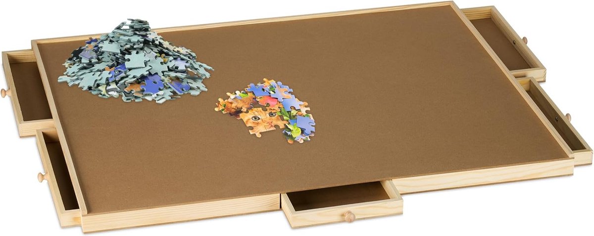 Equivera Puzzelplaat - Puzzelmat - Puzzelbord - Puzzel Plaat - Puzzelplank - Puzzelbord