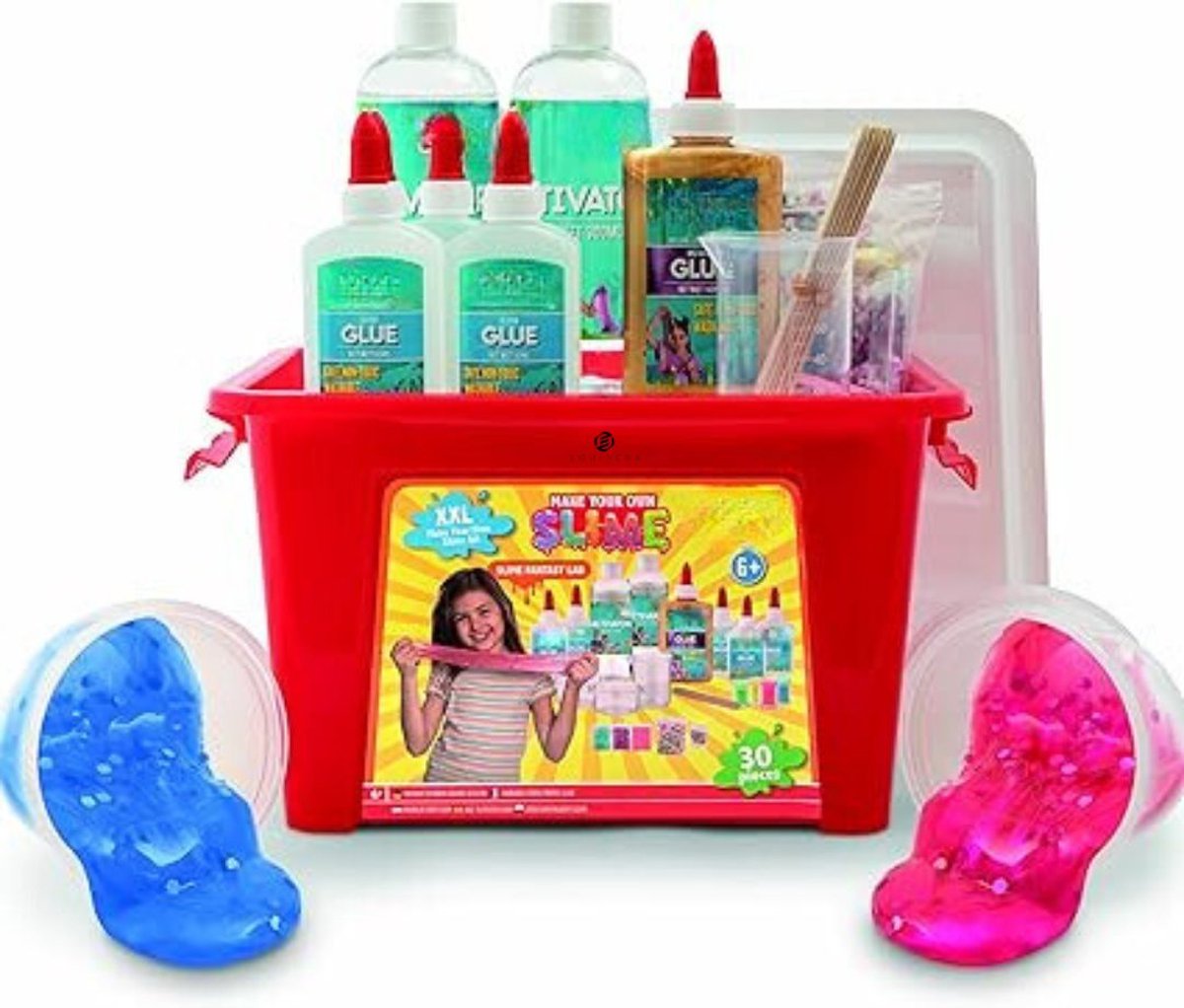   Slijm Maken Pakket - Slijm Maken Pakket - Slijm Maken voor Kinderen - Slijm voor Kinderen - Slijm Maken - Slijm Pakket - Slijm Set - Speelgoed voor Kinderen