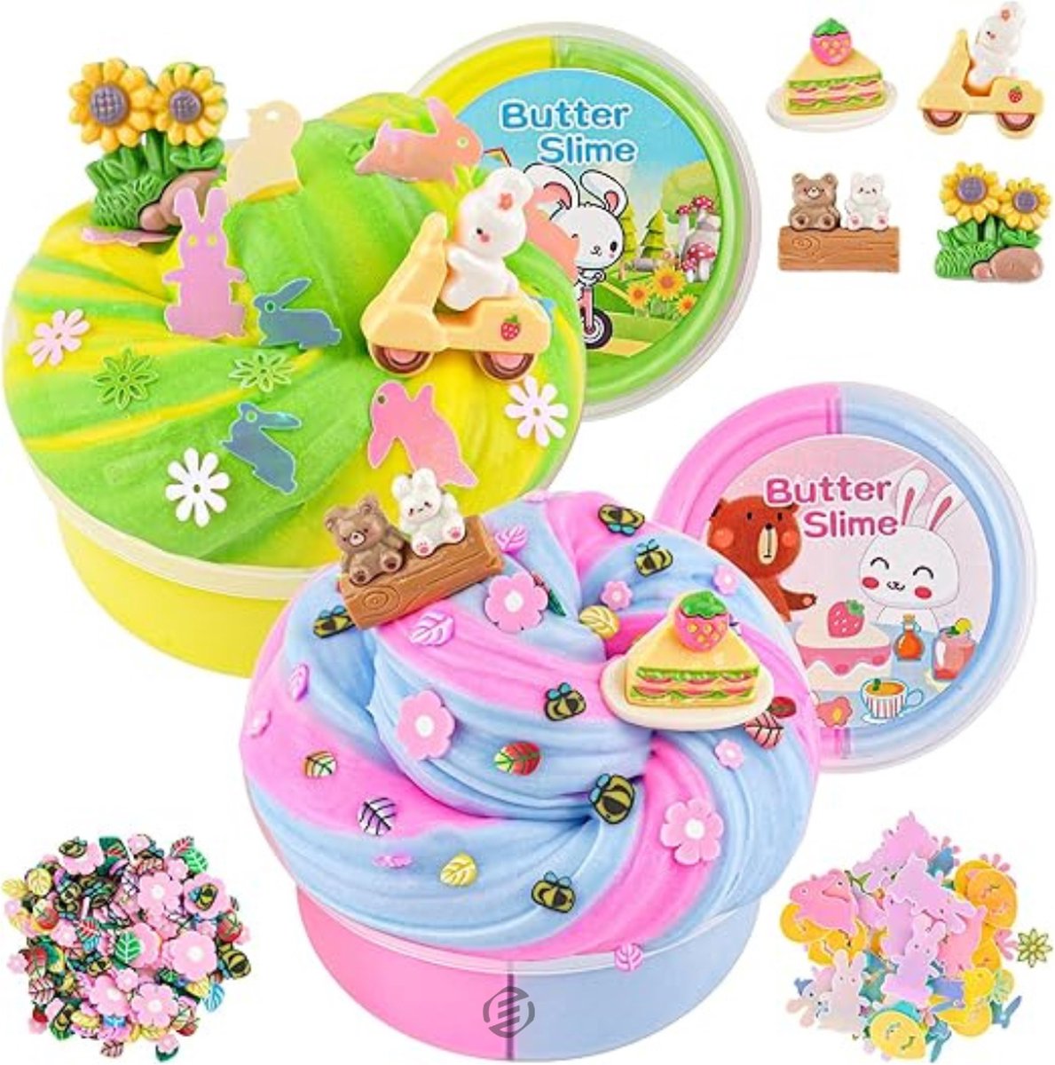   Slijm Maken Pakket - Slijm Maken voor Kinderen - Slijm Pakket - Slijm Pakket Zelf Maken - Slijm Set - Speelgoed voor Kinderen - Cadeauidee voor Kinderen