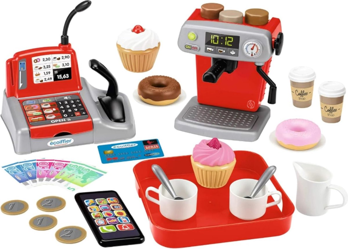   Speelgoed Kassa - Speelgoedkassa - Met Accessoires - Speelgoed Winkeltje - Speelgoedwinkel