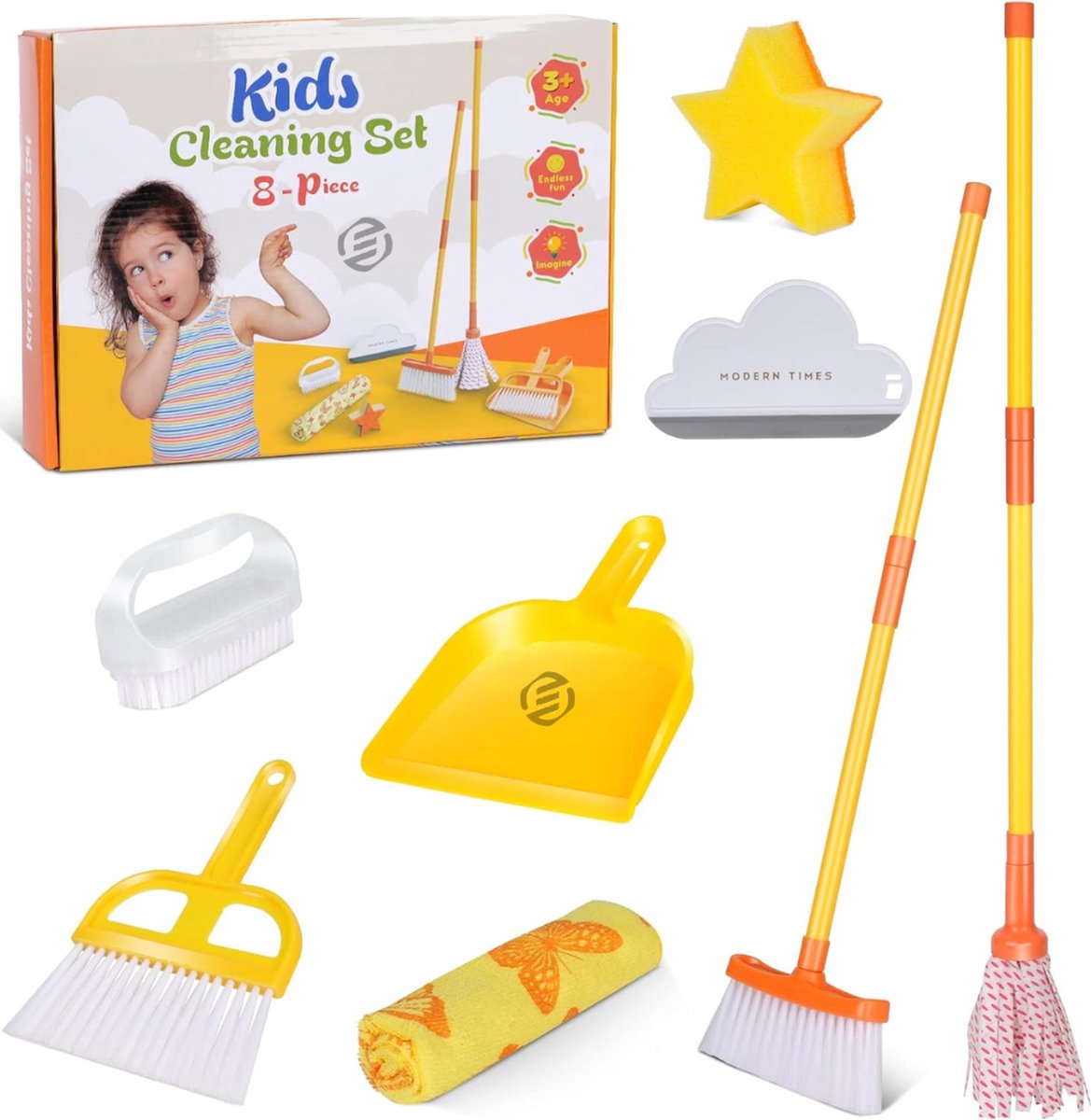   Speelgoed Stofzuiger - Vacuum Toys - Speelgoed Schoonmaakset - Geluid - Zuigkracht - Cadeau