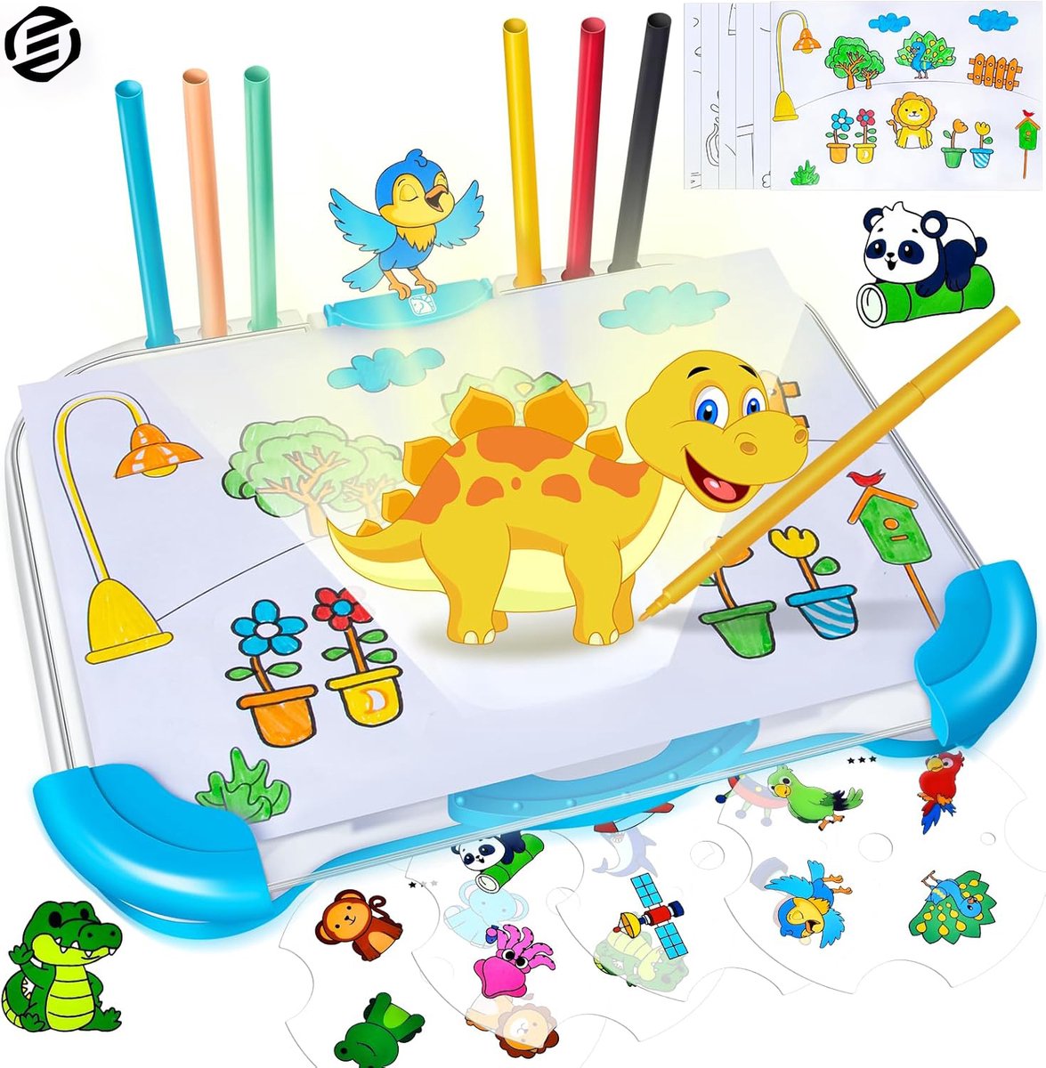   Tekenprojector Kinderen - Tekenprojector voor Kinderen - Tekenprojector - Tekenmachine Kinderen - Tekenmachine