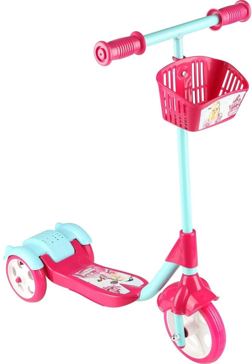 Scooty Princess - Driewieler Step - 3 Jaar - Kinderstep - Stuurhoogte instelbaar - Max 40Kg