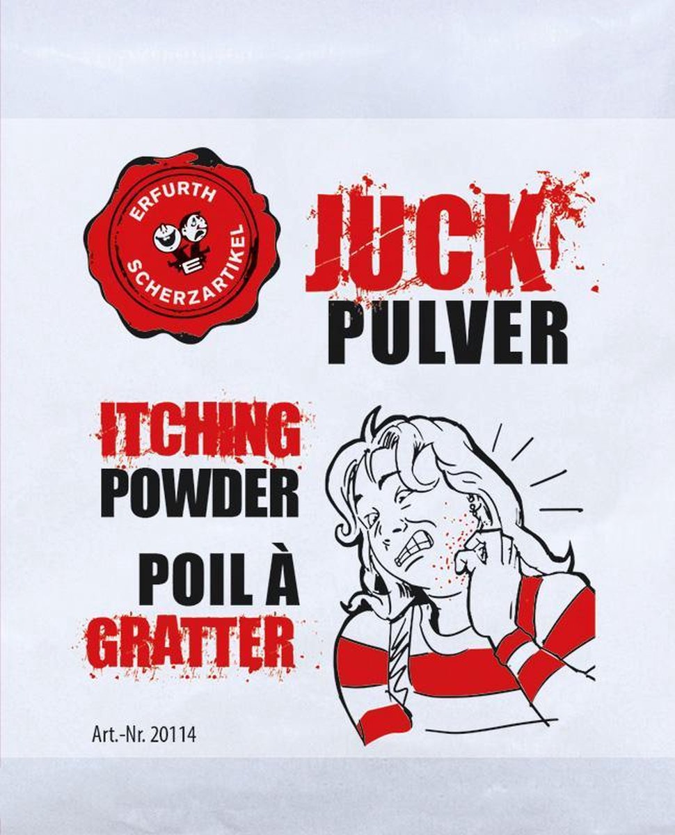 Zakje Jeukpoeder - Itching powder in bag