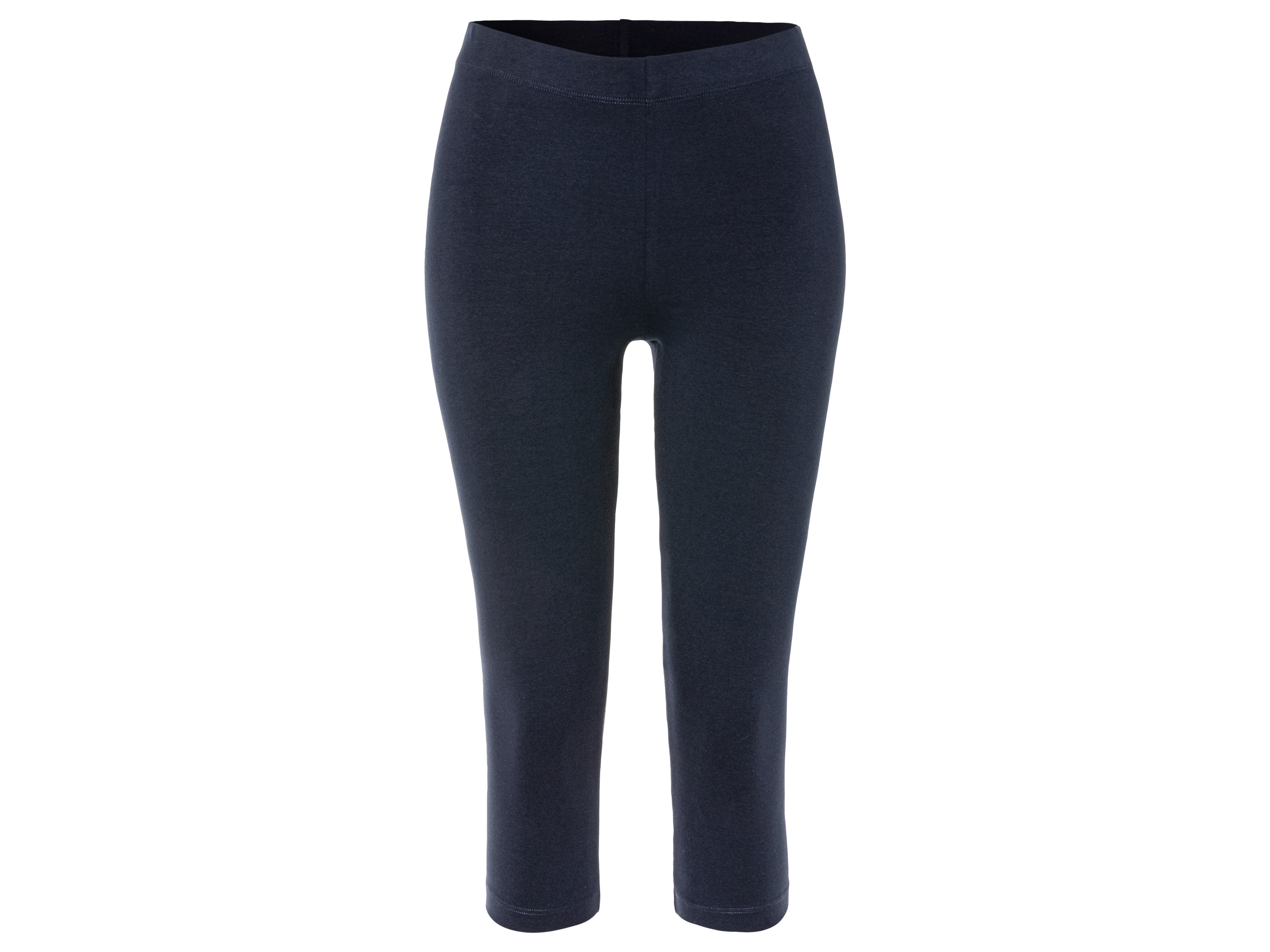 esmara Dames capri-legging (L (44/46), Marineblauw)