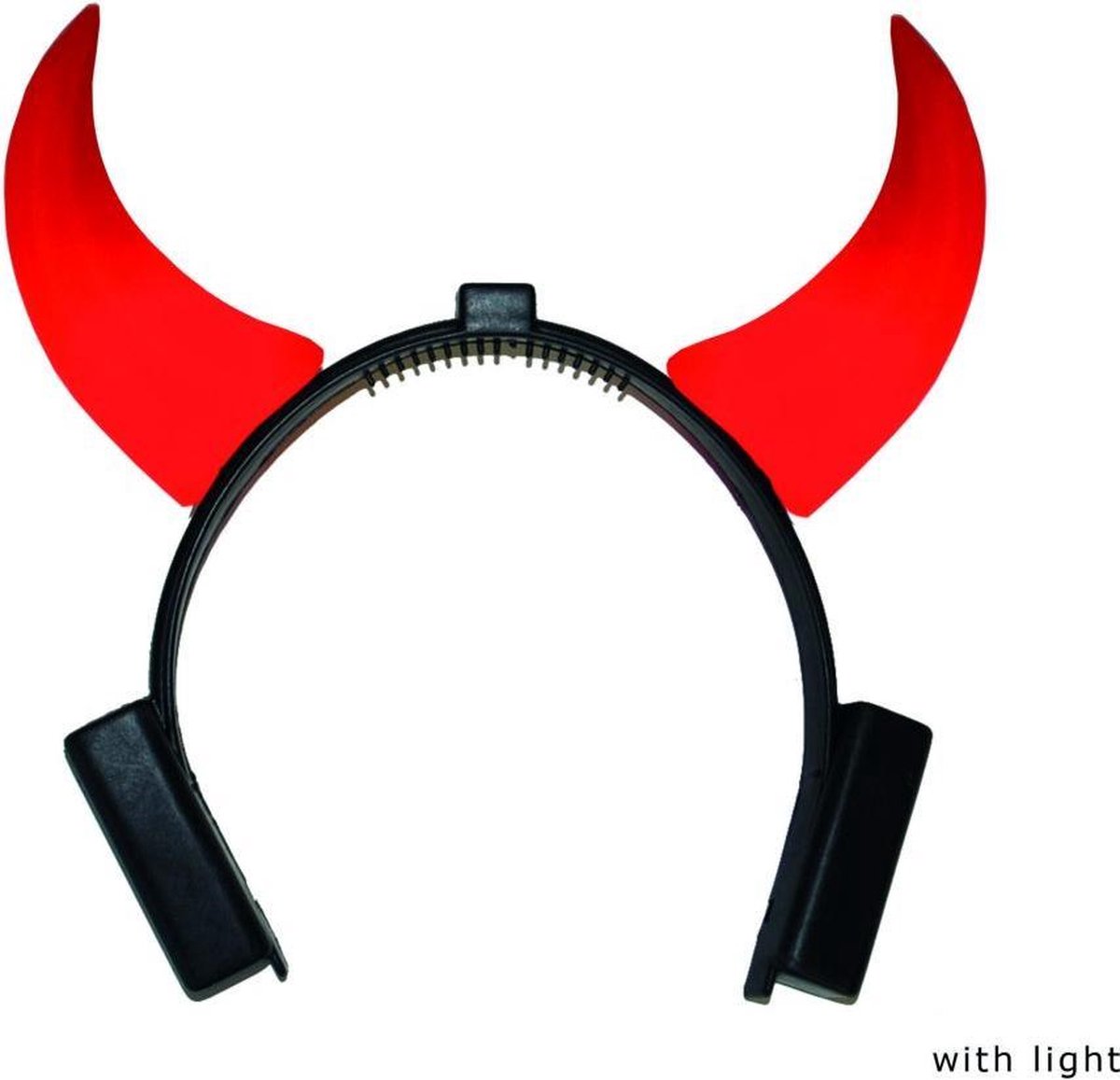 Duivelhoorns met lichtjes