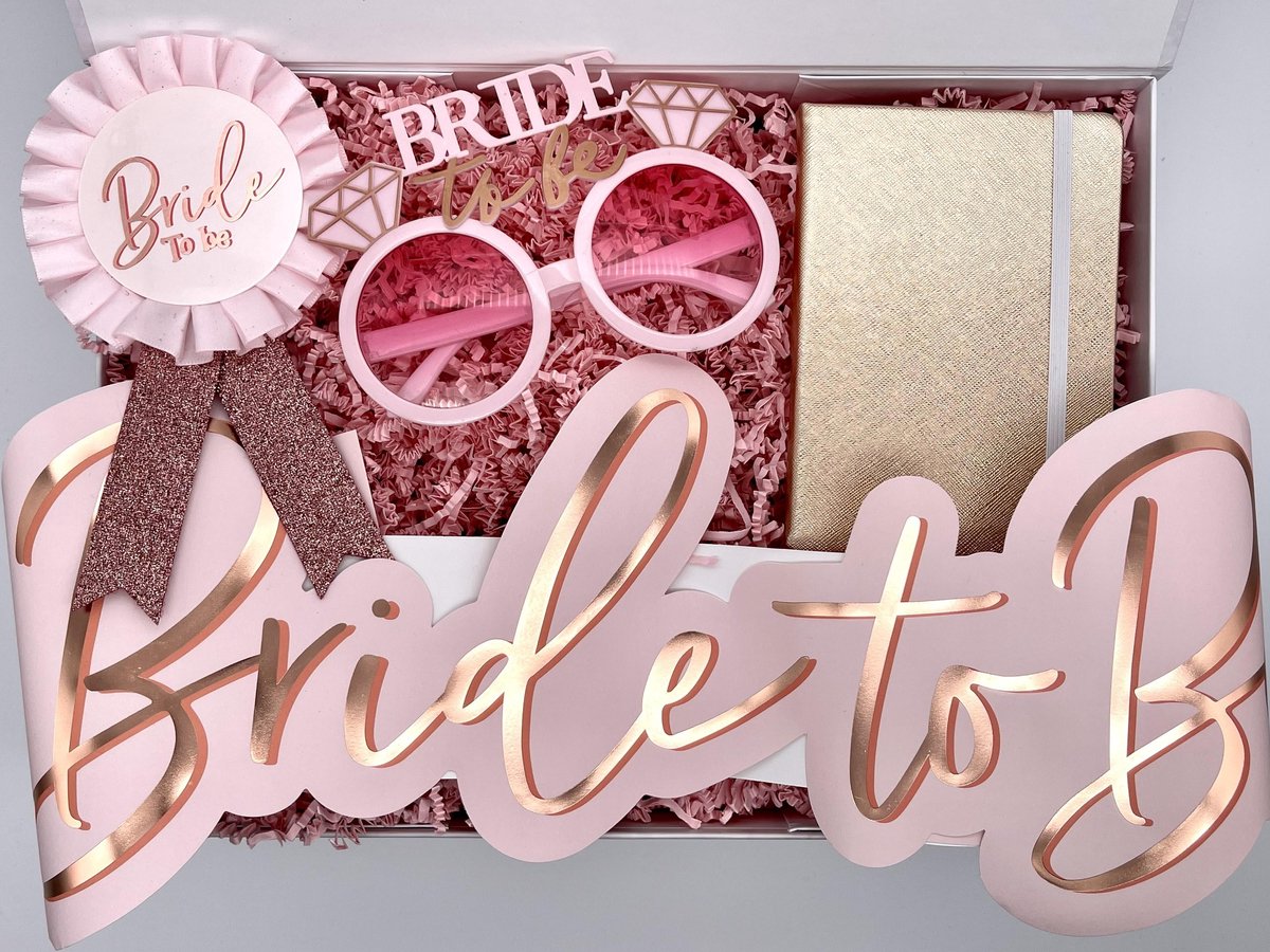 Especialina - Bride To Be - Gift Box - Hen Party - Cadeau Box - Ginger Ray - Sjerp - Vrijgezellenfeest