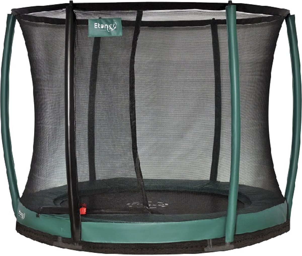 Etan Inground Premium Gold Combi Deluxe Trampoline set Ø305 cm - inc. Deluxe Veiligheidsnet - Groen - Rond