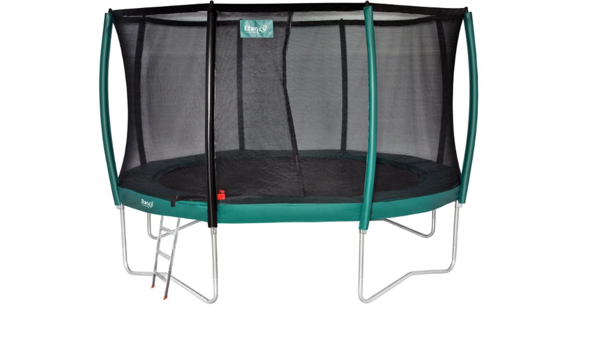 Etan Premium Gold Combi Deluxe Trampoline set Ø335 cm - inc. Deluxe Veiligheidsnet - Groen - Rond